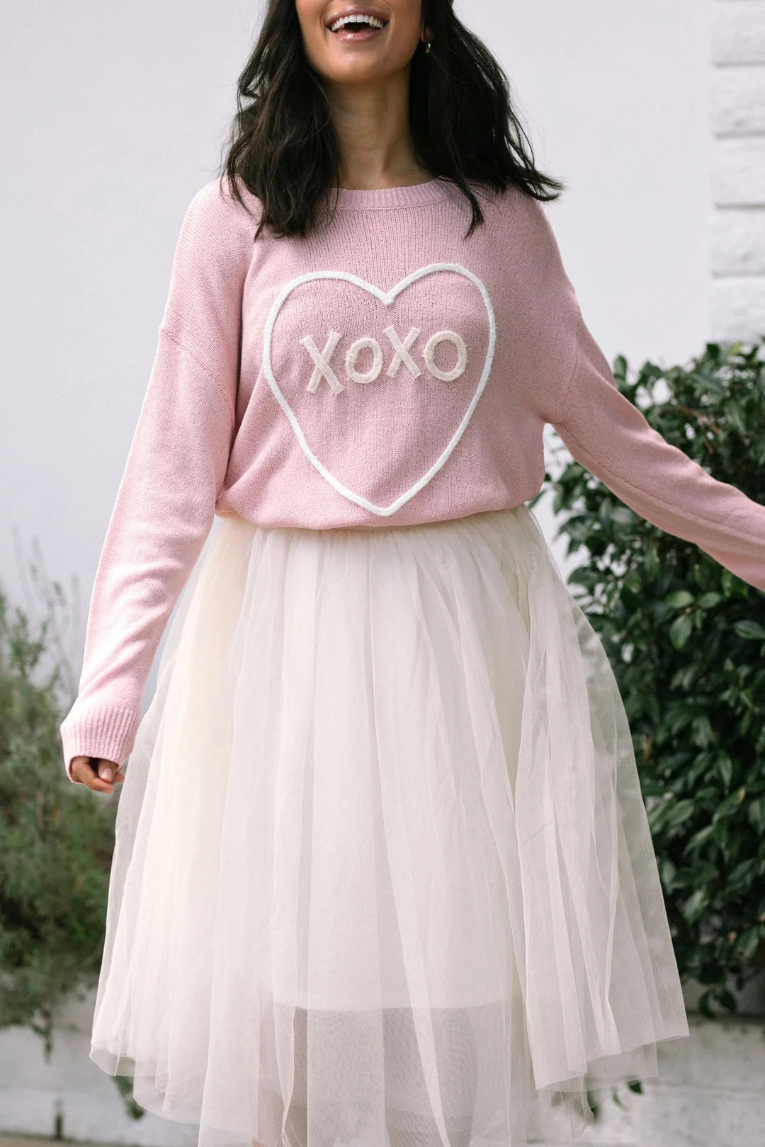 Sandra XOXO Knit Sweater | Morning Lavender