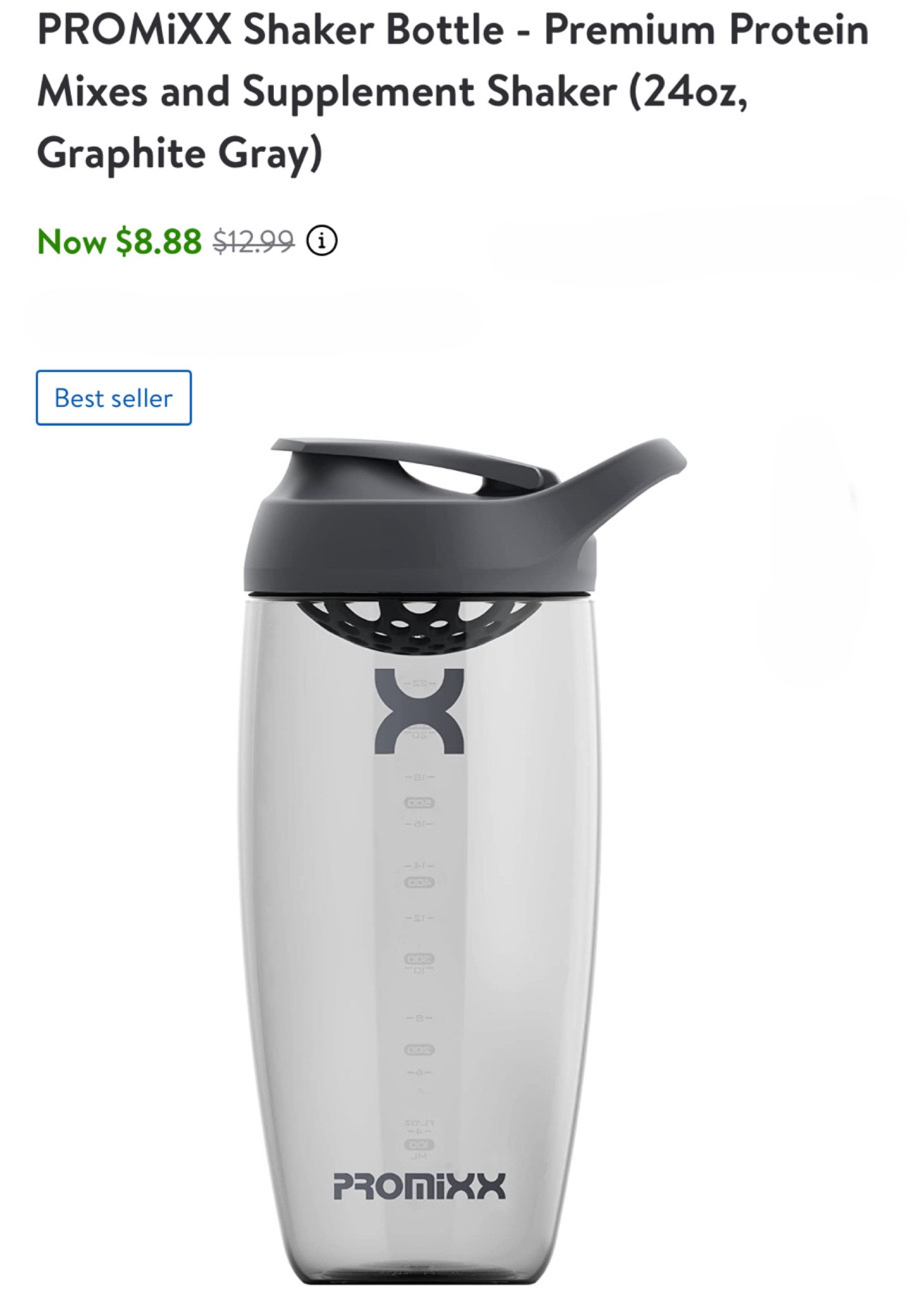 Walmart Deals: ProMixx Shaker Bottle