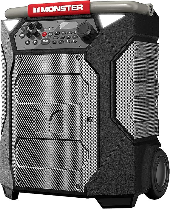 Monster Rockin’ Roller 270 Indoor/Outdoor Portable Bluetooth Speaker | up to 200W of 270 Degree... | Amazon (US)