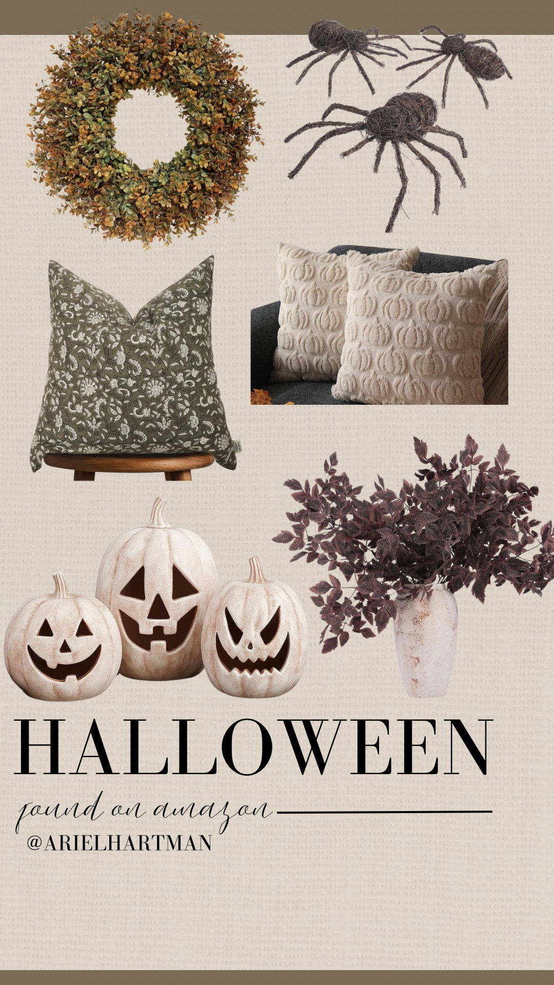 Amazon Halloween decor// pottery barn dupes// Amazon fall decor// Amazon home decor:/ fall decor I am loving/

#LTKFindsUnder50 #LTKHome #LTKSeasonal