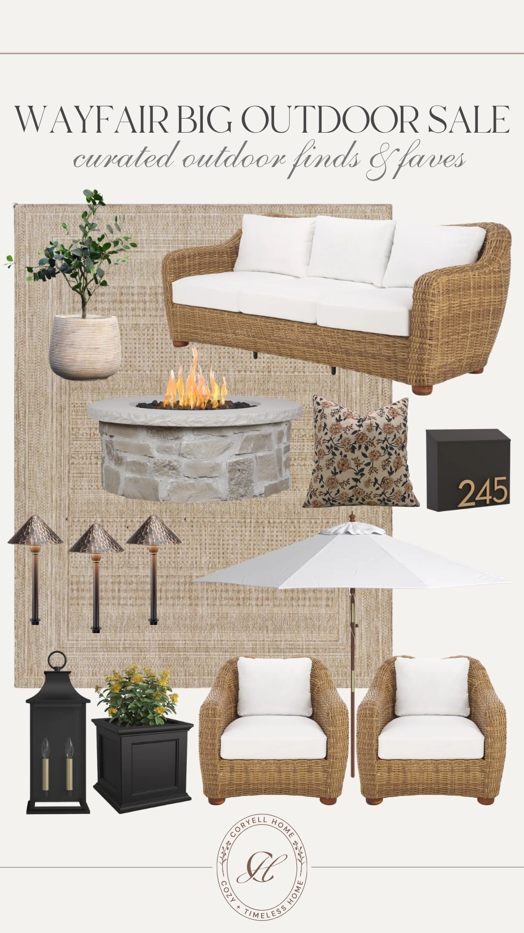 @Wayfair’s Big Outdoor Sale is happening with up to 50% off patio favorites! 😍Everything from furniture to planters, textiles, lighting and more. 

#LTKSeasonal #LTKSaleAlert #LTKHome