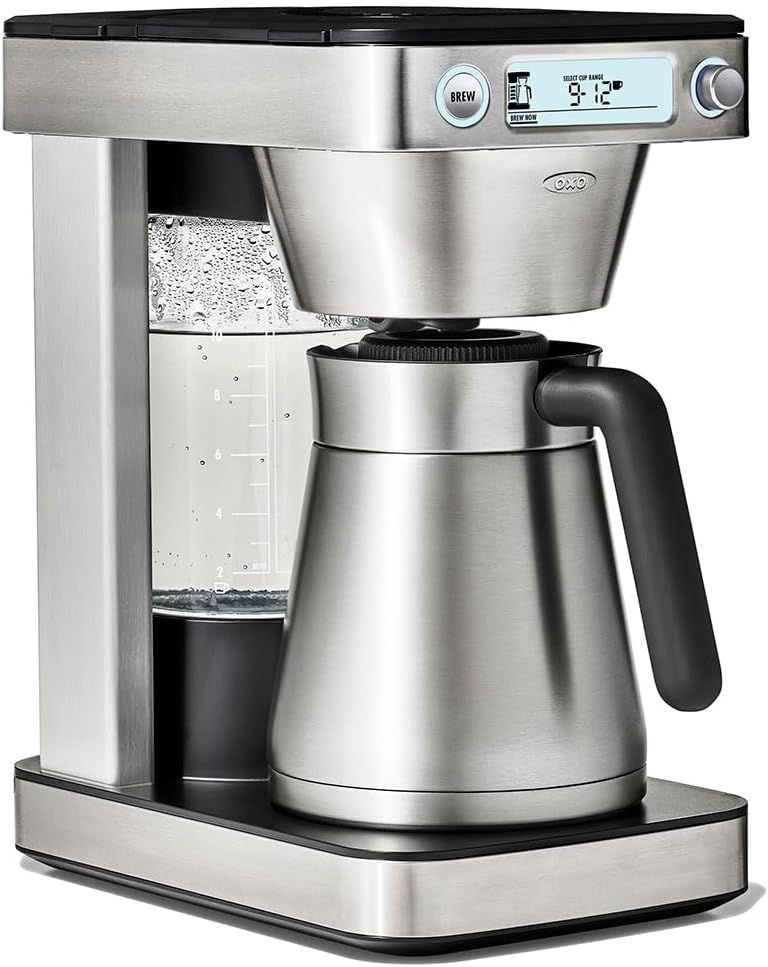 OXO Brew 12-Cup Coffee Maker With Podless Single-Serve Function,Silver | Amazon (US)