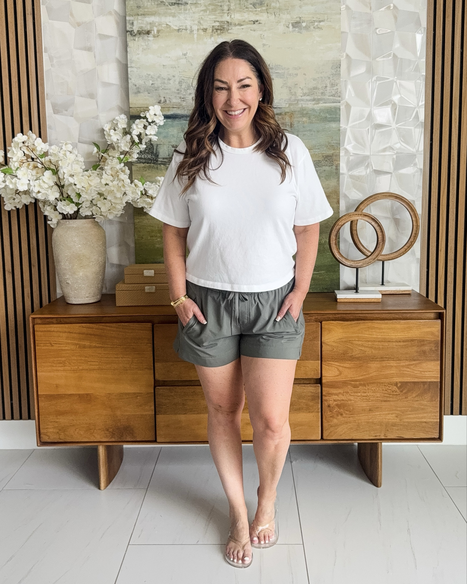 While I'm still on the hunt for great denim shorts these lightweight ones were perfect for our day of zip lining! Great also for sports days and just running around! 👇🏻 For reference I'm 5'5 size 12 | 38D 👉🏻 wearing large in tee and shorts
 

 

#LTKSeasonal #LTKOver40 #LTKMidsize