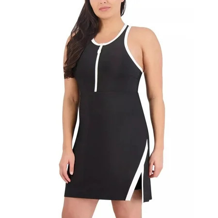 SAGE Ladies Active Dress with Shorts Black Small | Walmart (US)