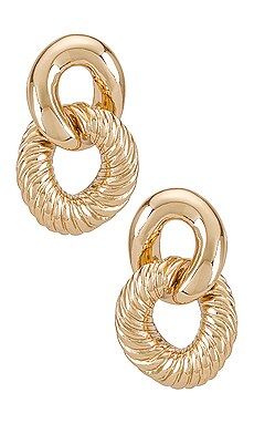 8 Other Reasons Double Deluxe Earring in Gold from Revolve.com | Revolve Clothing (Global)