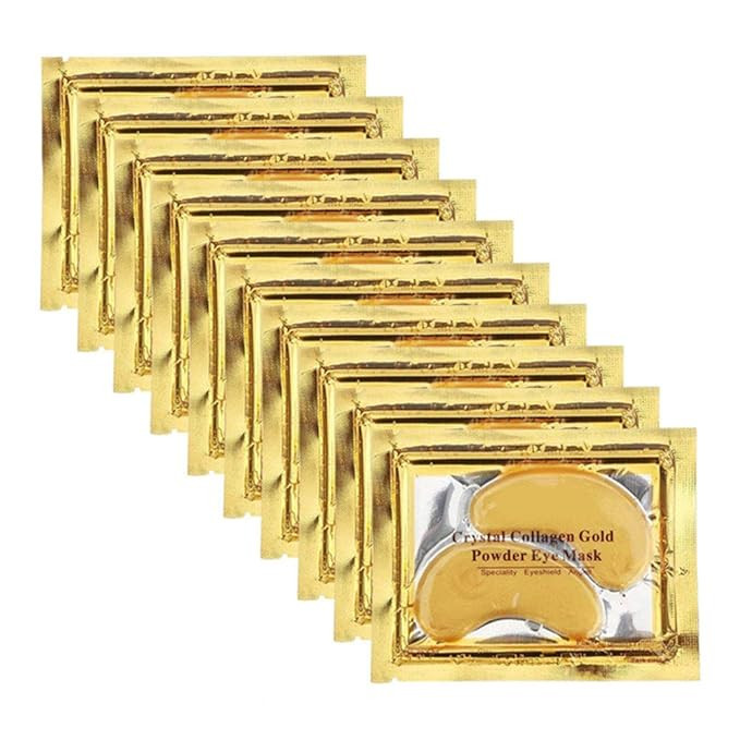 Amazon.com: Adofect Collagen Gold Powder Eye Mask 29 Pairs Under Eye Gel Pads, Hyaluronic Acid Un... | Amazon (US)