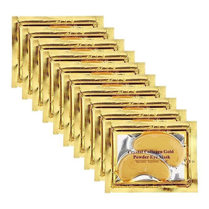 Amazon.com: Adofect Collagen Gold Powder Eye Mask 29 Pairs Under Eye Gel Pads, Hyaluronic Acid Un... | Amazon (US)