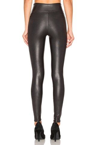 SPANX Faux Leather Leggings in Black from Revolve.com | Revolve Clothing (Global)