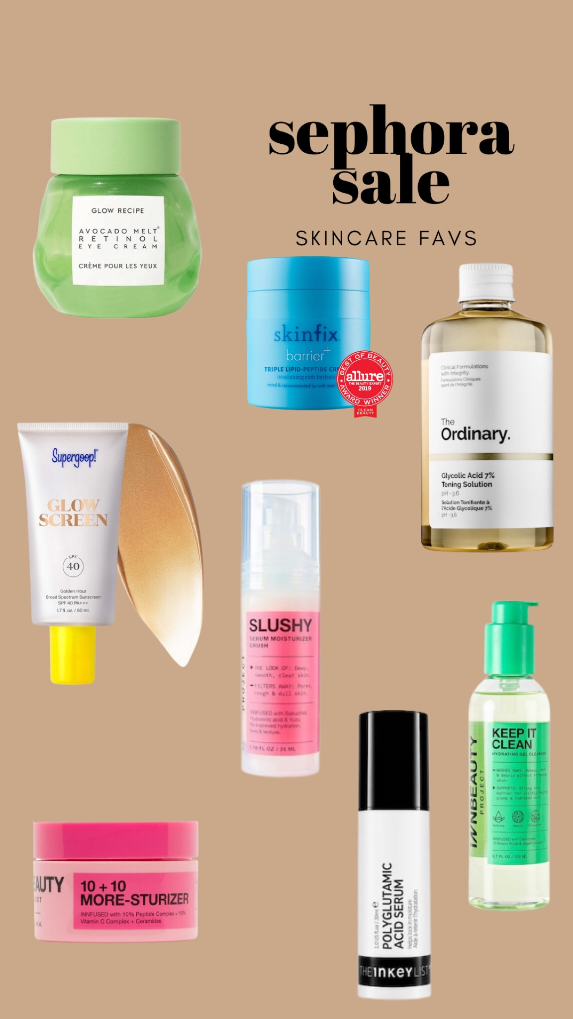 Sephora sale skincare favs 

#LTKsalealert #LTKbeauty #LTKHolidaySale