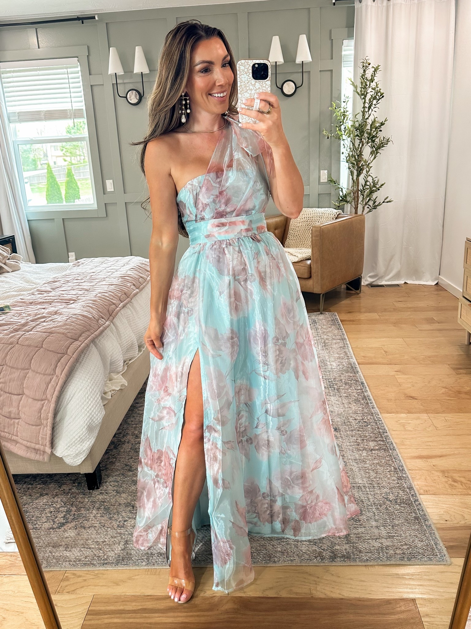 #weddingguest #blacktie #springwedding 
This is a SHOW-STOPPER! Wearing size small! 

#LTKWedding #LTKFindsUnder100 #LTKStyleTip