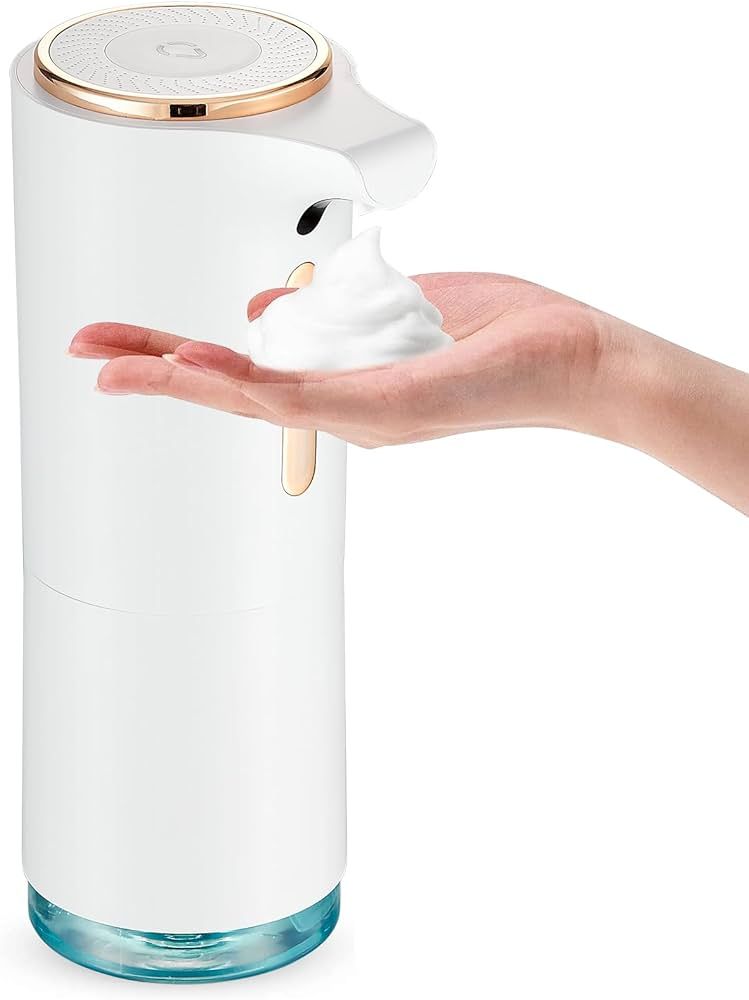 Modundry Automatic Foaming Soap Dispenser,3 Levels Adjustable Touchless Hand Soap Dispenser with ... | Amazon (US)