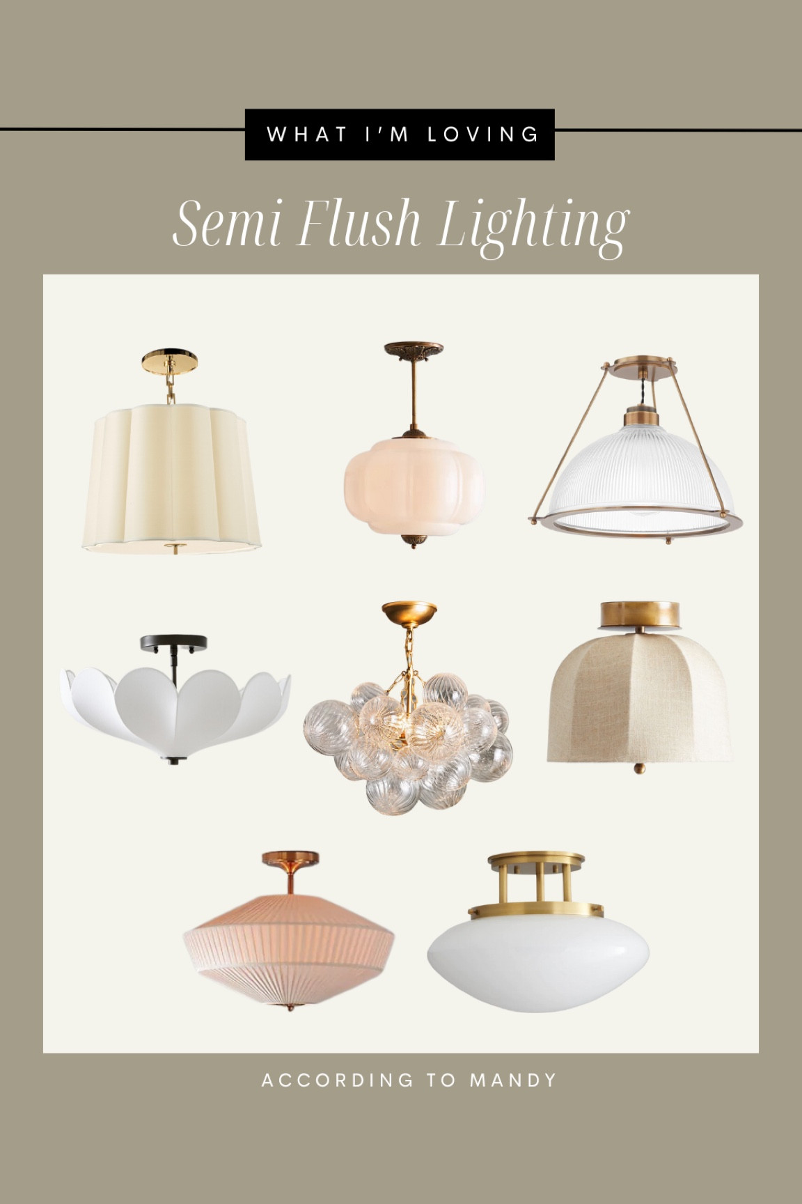Semi flush mount lightning 

Good for bedrooms and offices!! 



#LTKhome