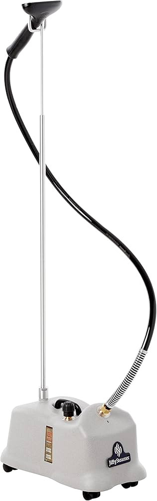 Jiffy Steamer J-4000 Garment with Plastic Steam Head, 120 Volt, 20 x 11 x 64, Gray | Amazon (US)