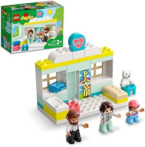 LEGO DUPLO Rescue Doctor Visit 10968 Educational Building Toy; Medical Clinic Playset for Preschoole | Amazon (CA)