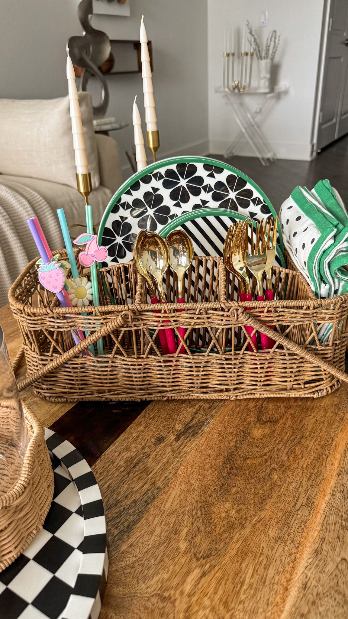 Best outdoor entertaining essential 🤎
This rattan caddy looked so good on my table. It’s perfect for utensils, napkins and condiments when hosting outside. Linking a very similar style that gives the same natural, organized vibe!

#LTKSeasonal #LTKHome