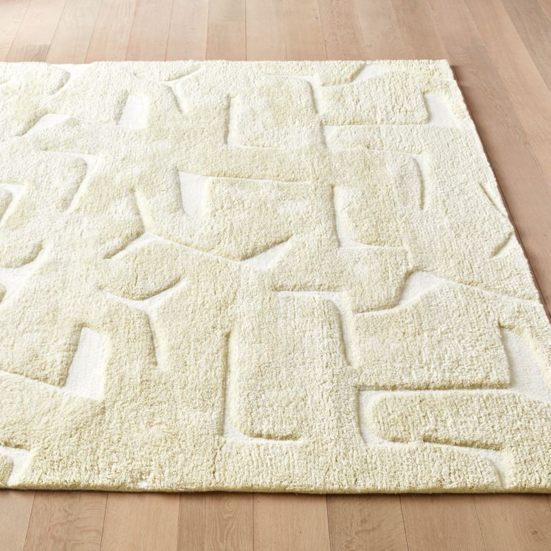 Sway Neutral Tufted Area Rug | CB2 | CB2