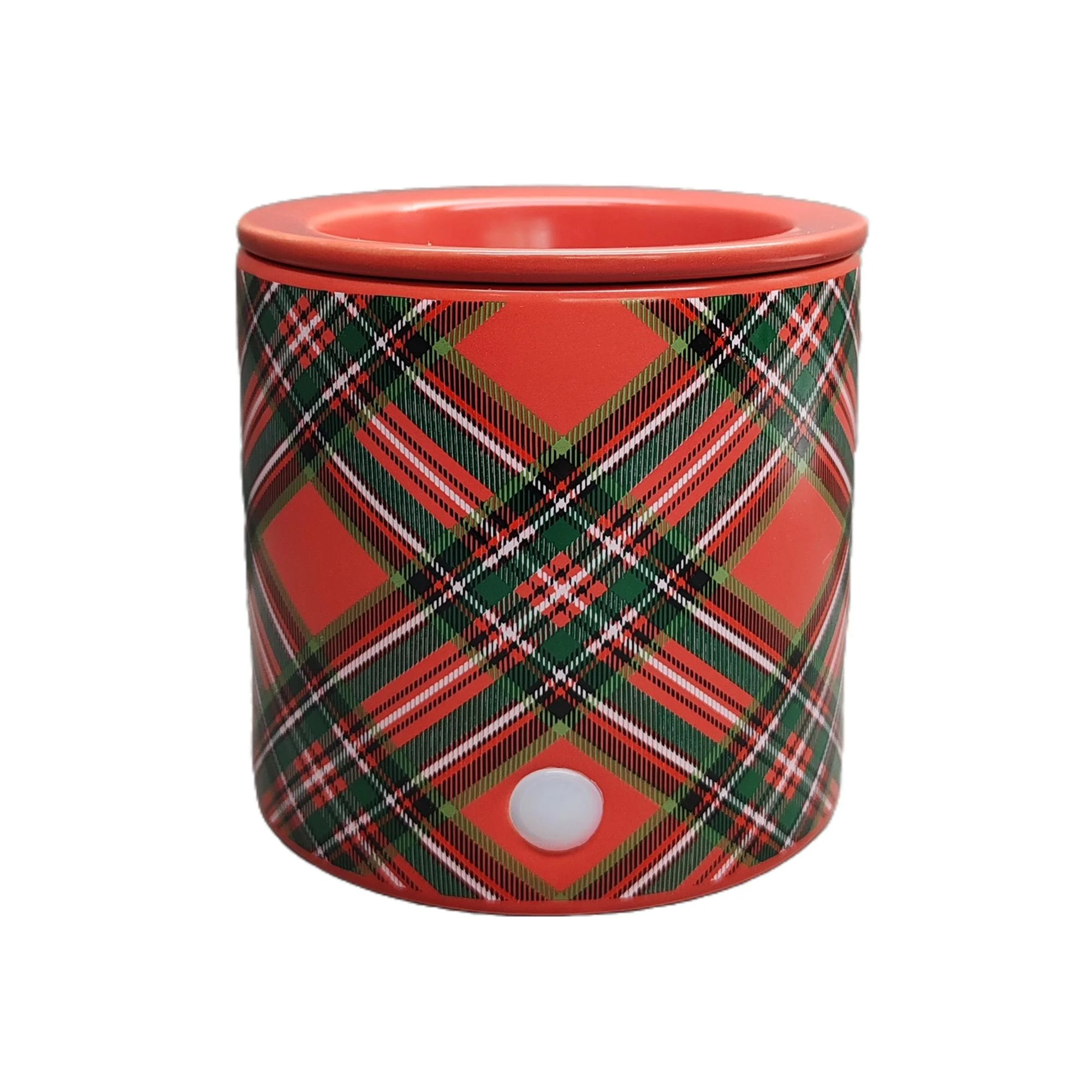 Mainstays Electric Plaid Decal Ceramic Wax Warmer,Multicolor | Walmart (US)