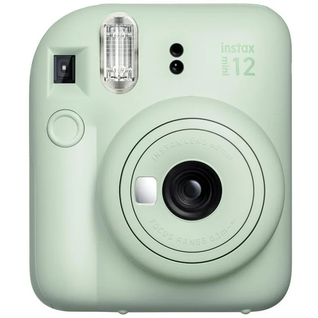 FUJIFILM INSTAX MINI 12 Instant Film Camera | Mint Green | Walmart (US)