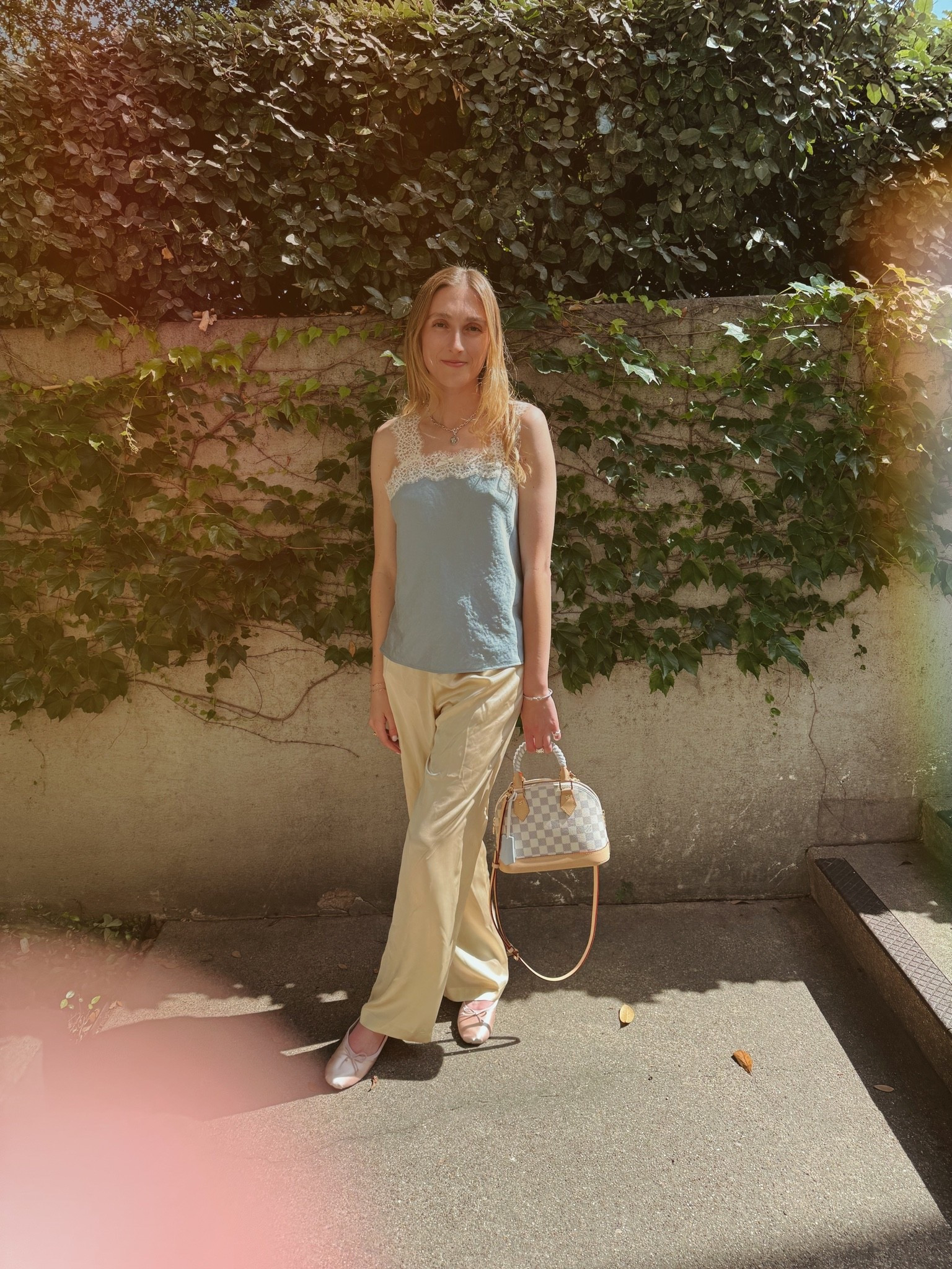 Satin trouser season 🌞 Of course from @Reformation

#LTKootd #LTKSeasonal #LTKgrwm