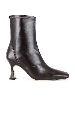 Tony Bianco Fomo Heeled Boot in Chocolate Nappa from Revolve.com | Revolve Clothing (Global)