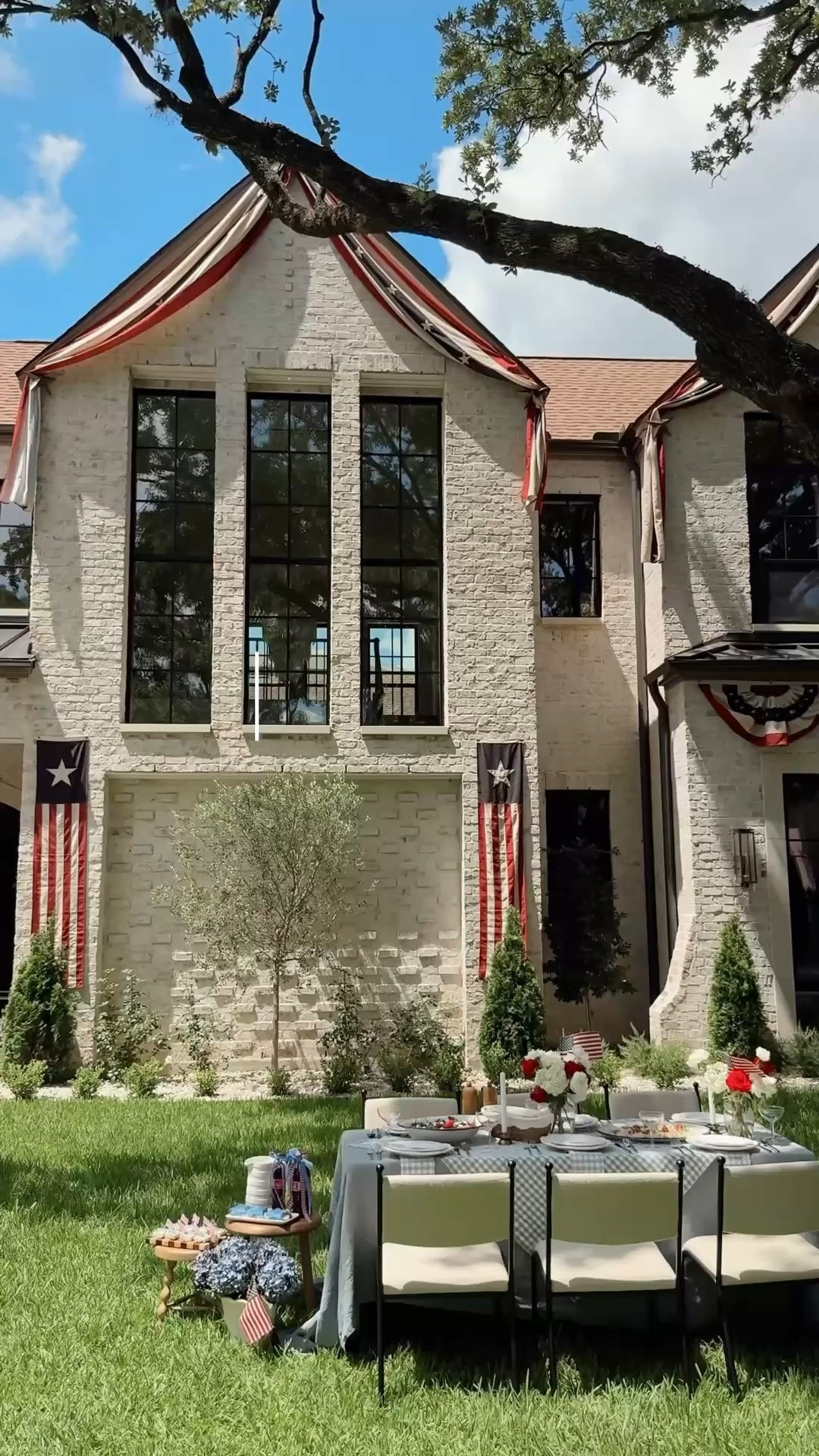 How we're decorating our home for 4th of July @potterybarn