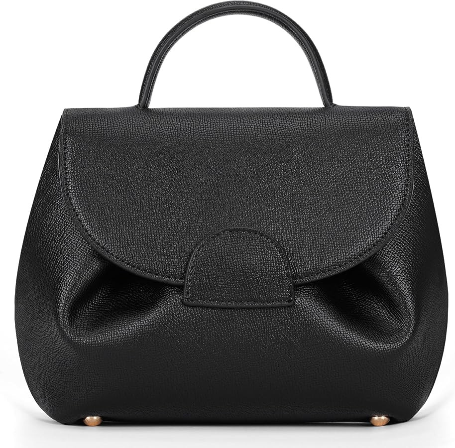 Small Top Handle Bag Crossbody Bags Purses for Women Designer Luxury Mini Faux Leather Shoulder B... | Amazon (US)