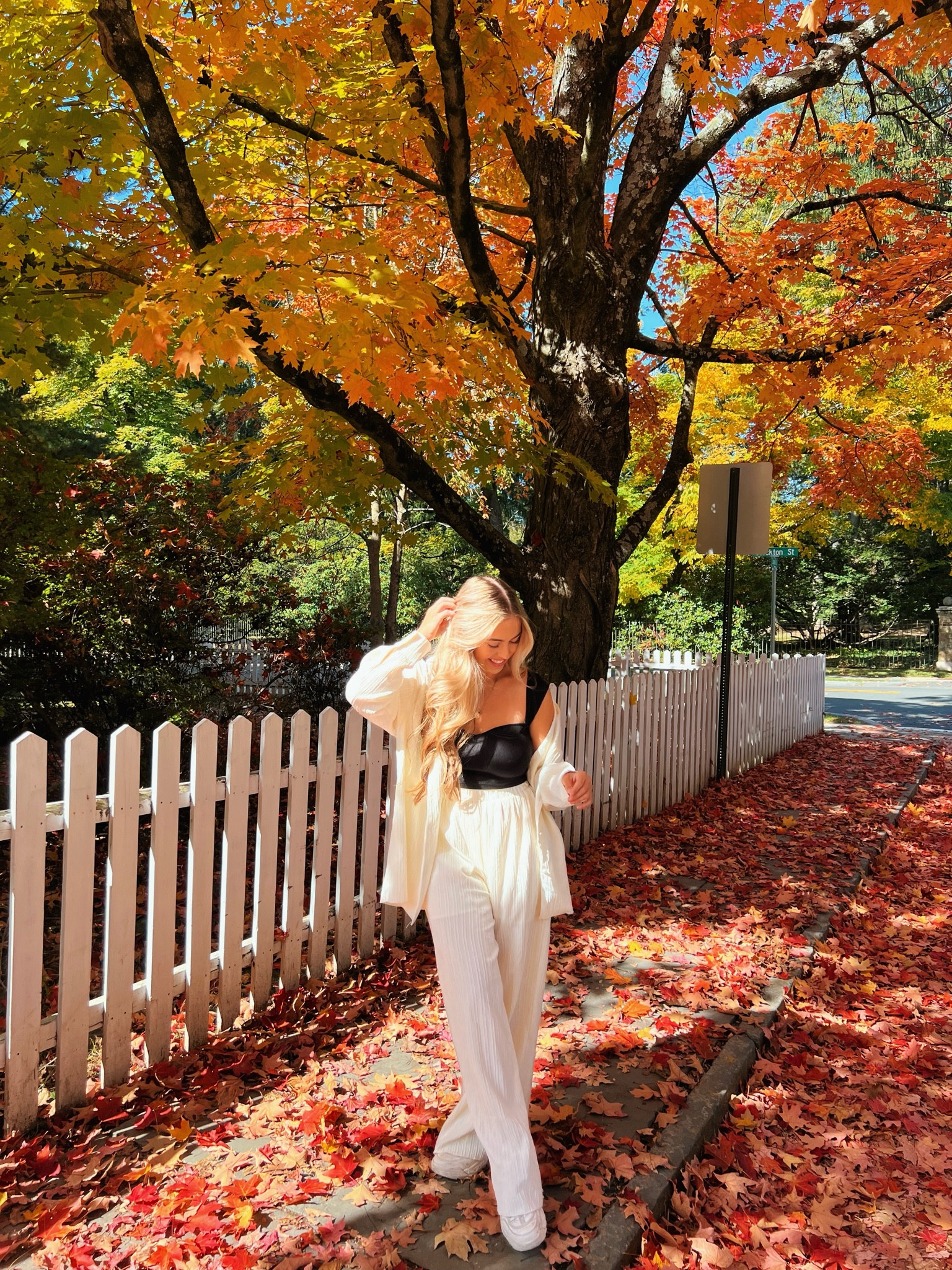 fall outfit! 
set: small 
top: small