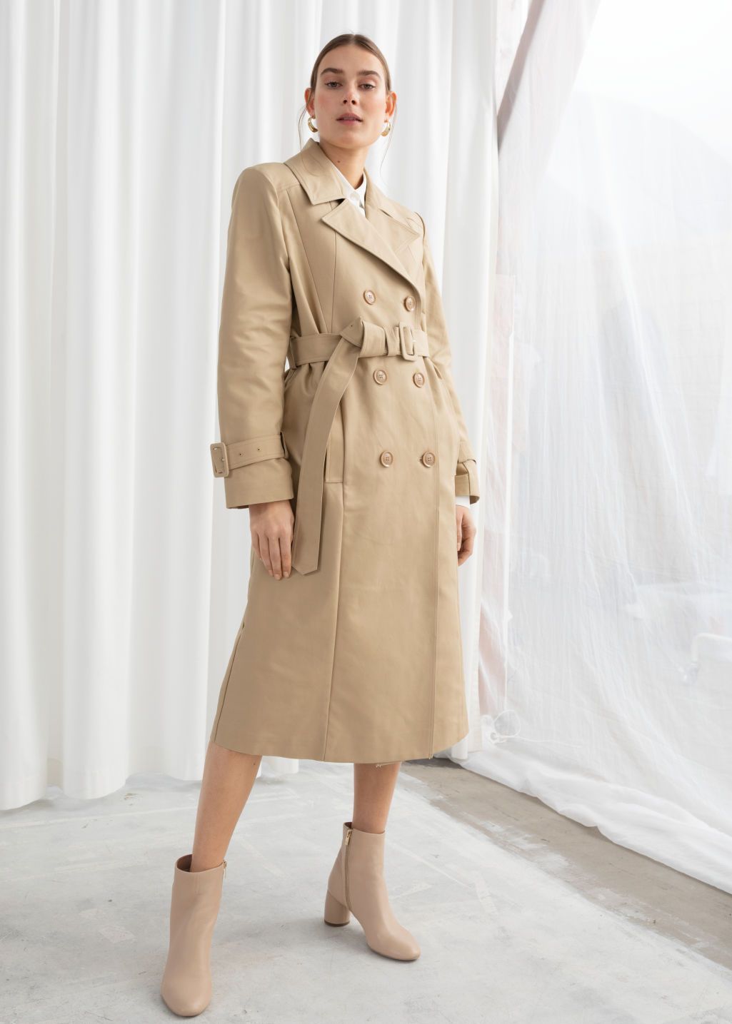 Belted A-Line Trenchcoat | & Other Stories (EU + UK)