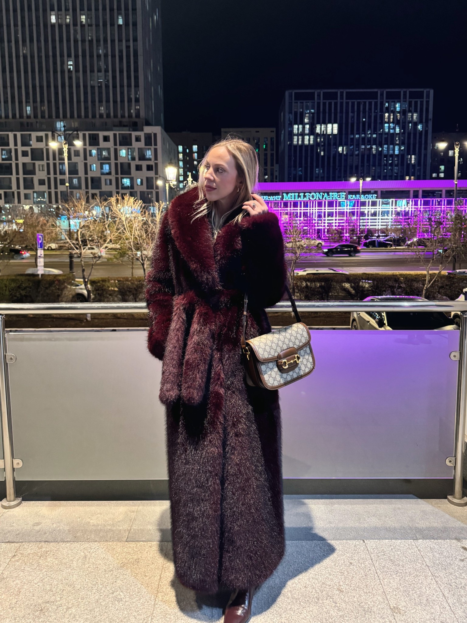 Burgundy fur coat, date night outfit, burgundy boots, holiday style, style over 40

#LTKOver40 #LTKShoeCrush #LTKHoliday