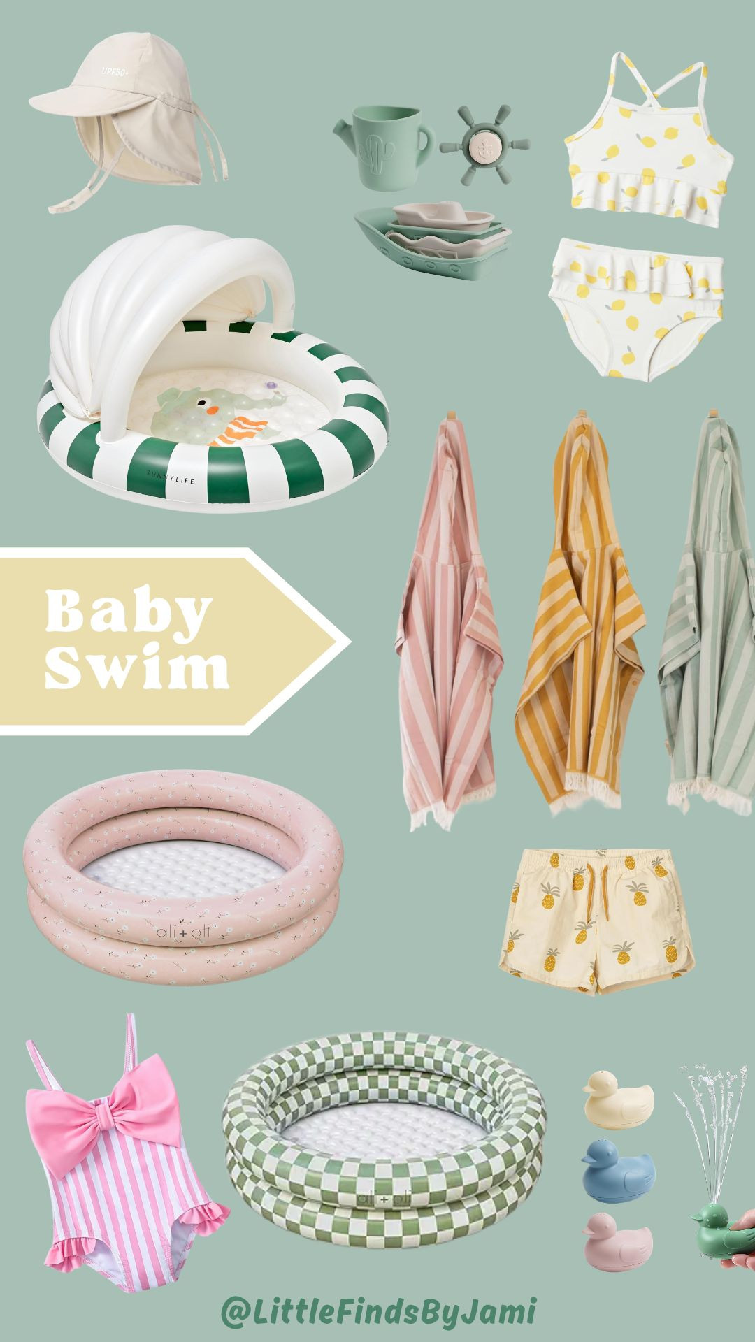 Baby swim finds for summer. Inflatable pool. Swimsuit. Water toys. Boys and girls. Mom finds. Towel. Cute trendy kids.

#LTKBaby #LTKSwim #LTKmomlife