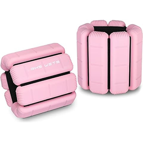 Bala Bangles - Set of 2 (1lb & 2lb) | Adjustable Wearable Wrist & Ankle Weights | Yoga, Dance, Ba... | Amazon (US)