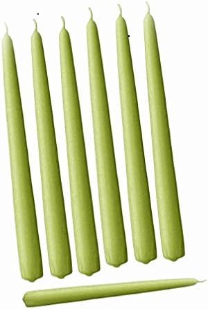 D'light Online Elegant Taper Premium Quality Candles, Hand-Dipped, Dripless and Smokeles - Set of... | Amazon (US)