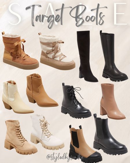Target boots booties sale
30% off shoes

#LTKunder50 #LTKshoecrush #LTKsalealert