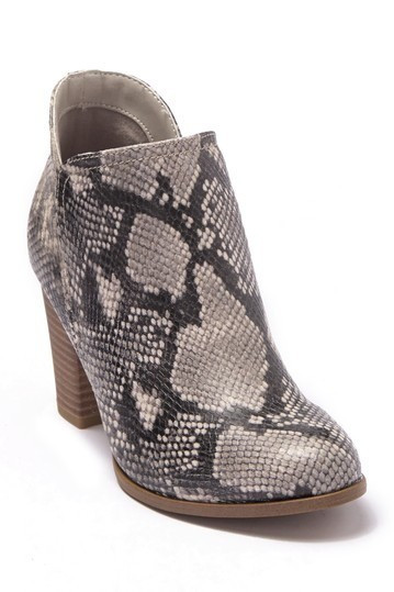 Charley Snakeskin Embossed Bootie | Nordstrom Rack