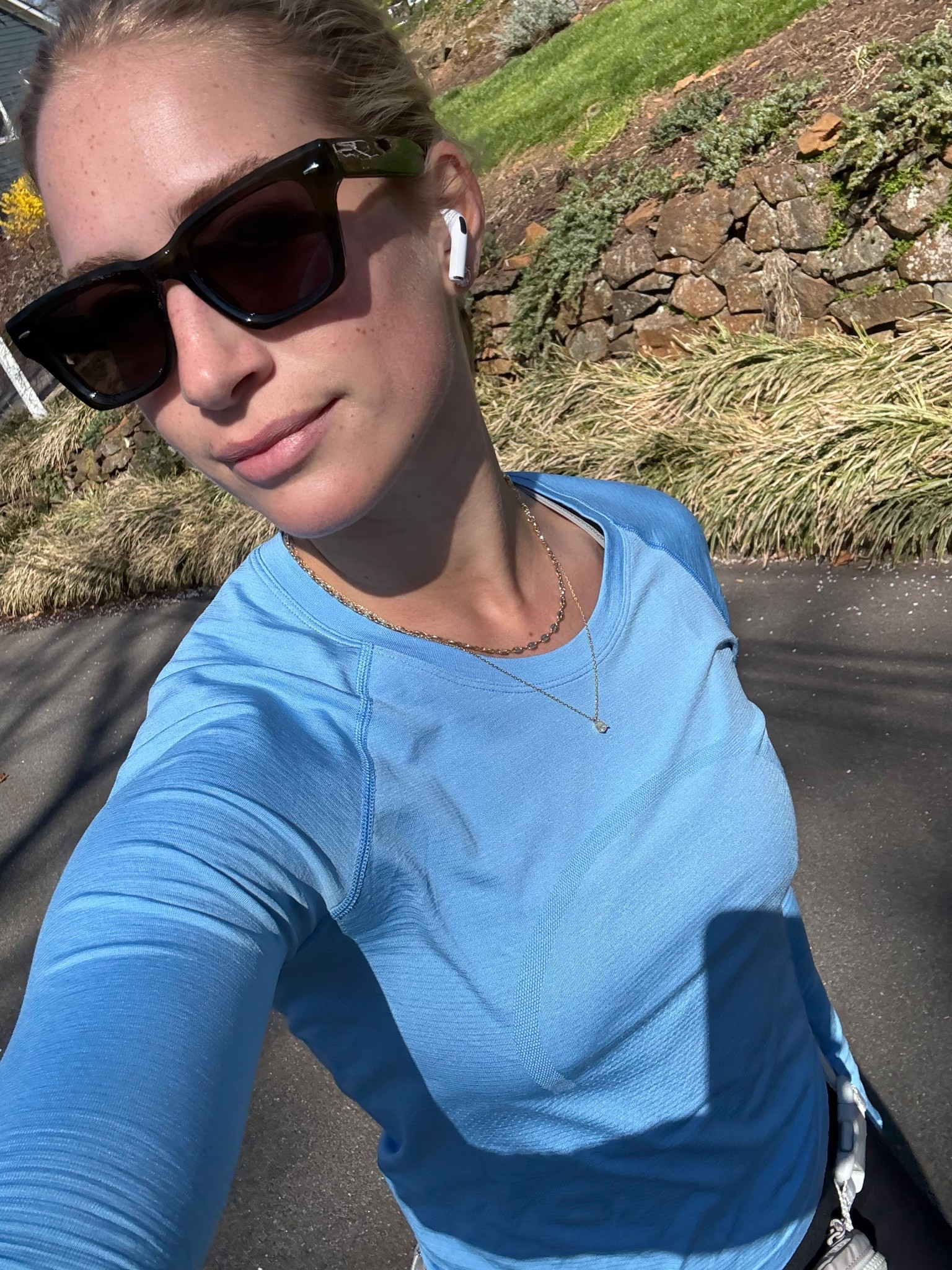 Walk OOTD

Lululemon Fanny pack
Fanny pack
Lululemon belt bag
Grey belt bag
Walk bag
On cloud sneakers
On running
On sneakers
White sneakers
Gym shoes
Walk shoes
Walk outfit
Walk look
Summer day
Spring day
Warm weather
Workout outfit
Lululemon long sleeve
Running tee
Blue workout top
Workout shirt
Long sleeve workout shirt
Alo airlift leggings
Black leggings
Alo leggings
High waisted leggings

#LTKootd #LTKdayinmylife #LTKfitnessgoals