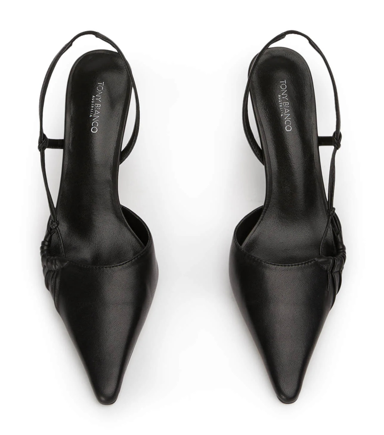 Sakai Black Nappa Heels | Heels | Tony Bianco USA | Tony Bianco US | Tony Bianco US