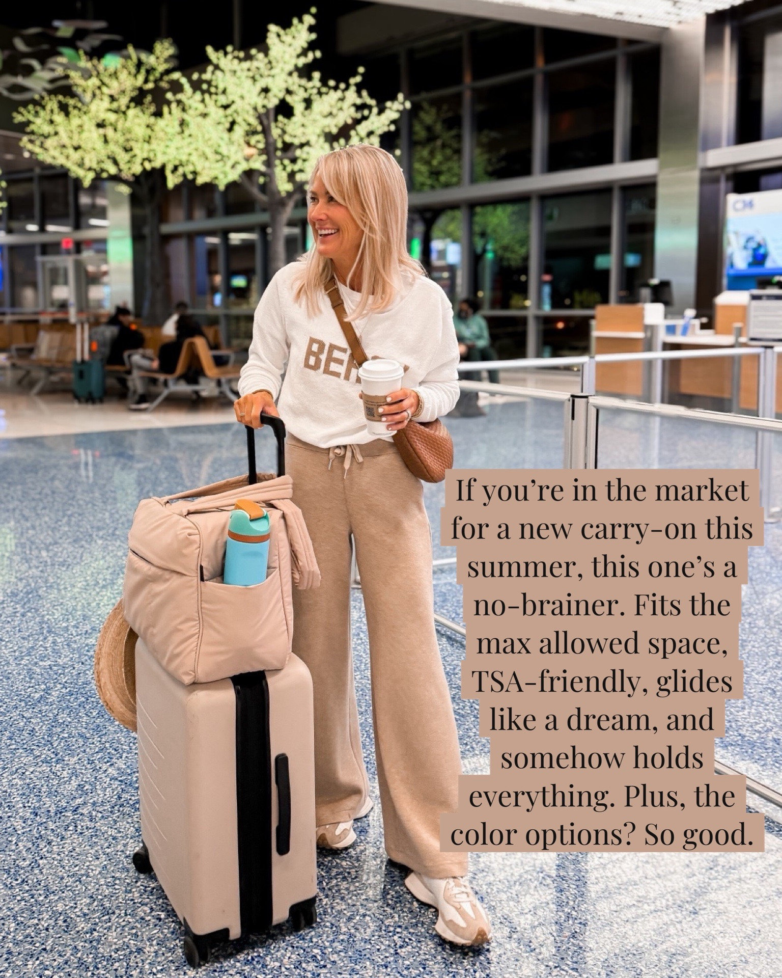 MARCH TOP SELLER | Quince Carry-on 

#LTKTravel #LTKootd #LTKOver40