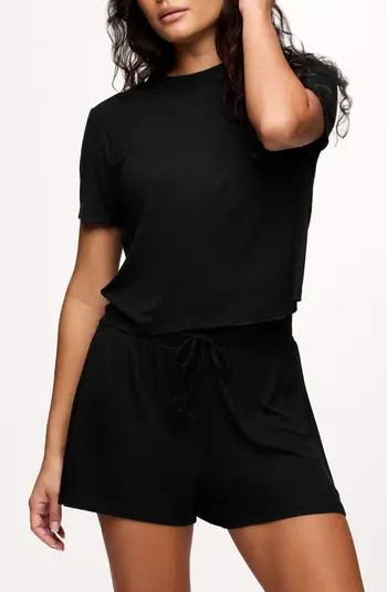 Rib Pajama Short Set | Nordstrom