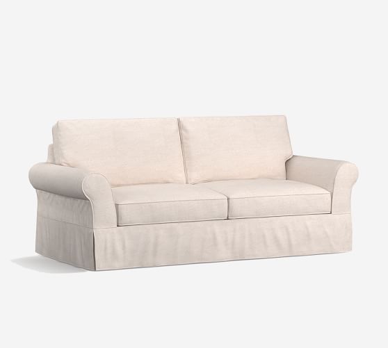 PB Comfort Roll Arm Slipcovered Sofa | Pottery Barn (US)