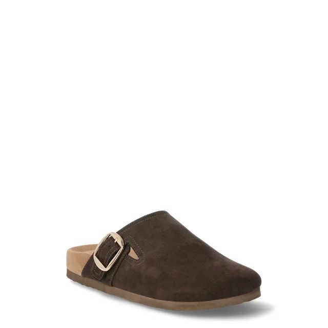 Time and Tru Women's Buckle Clogs - Walmart.com | Walmart (US)