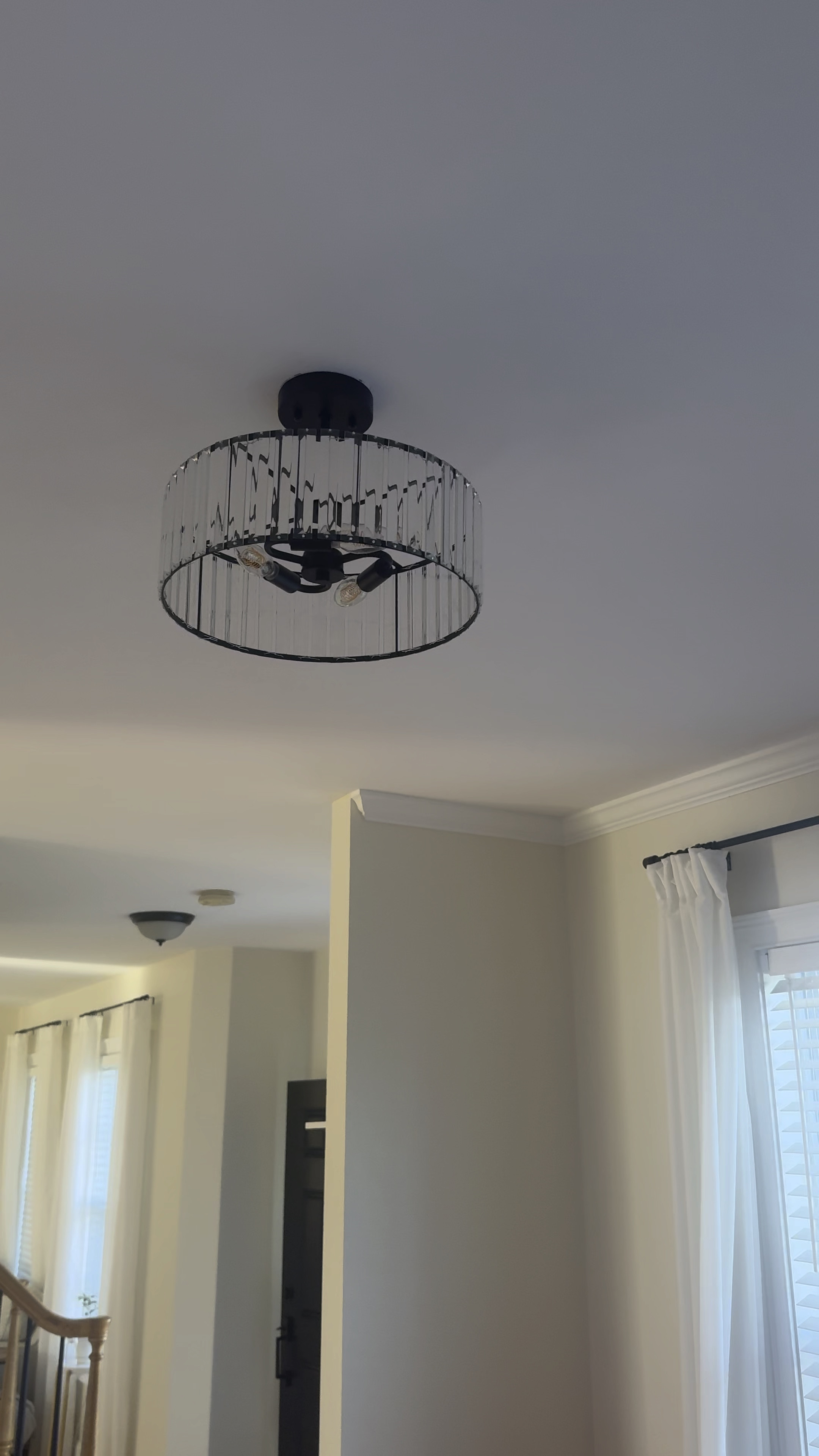 Beautiful sparkling chandelier style ceiling fixture, ceiling light, Amazon light, 

#LTKstyletip #LTKfindsunder100 #LTKhome