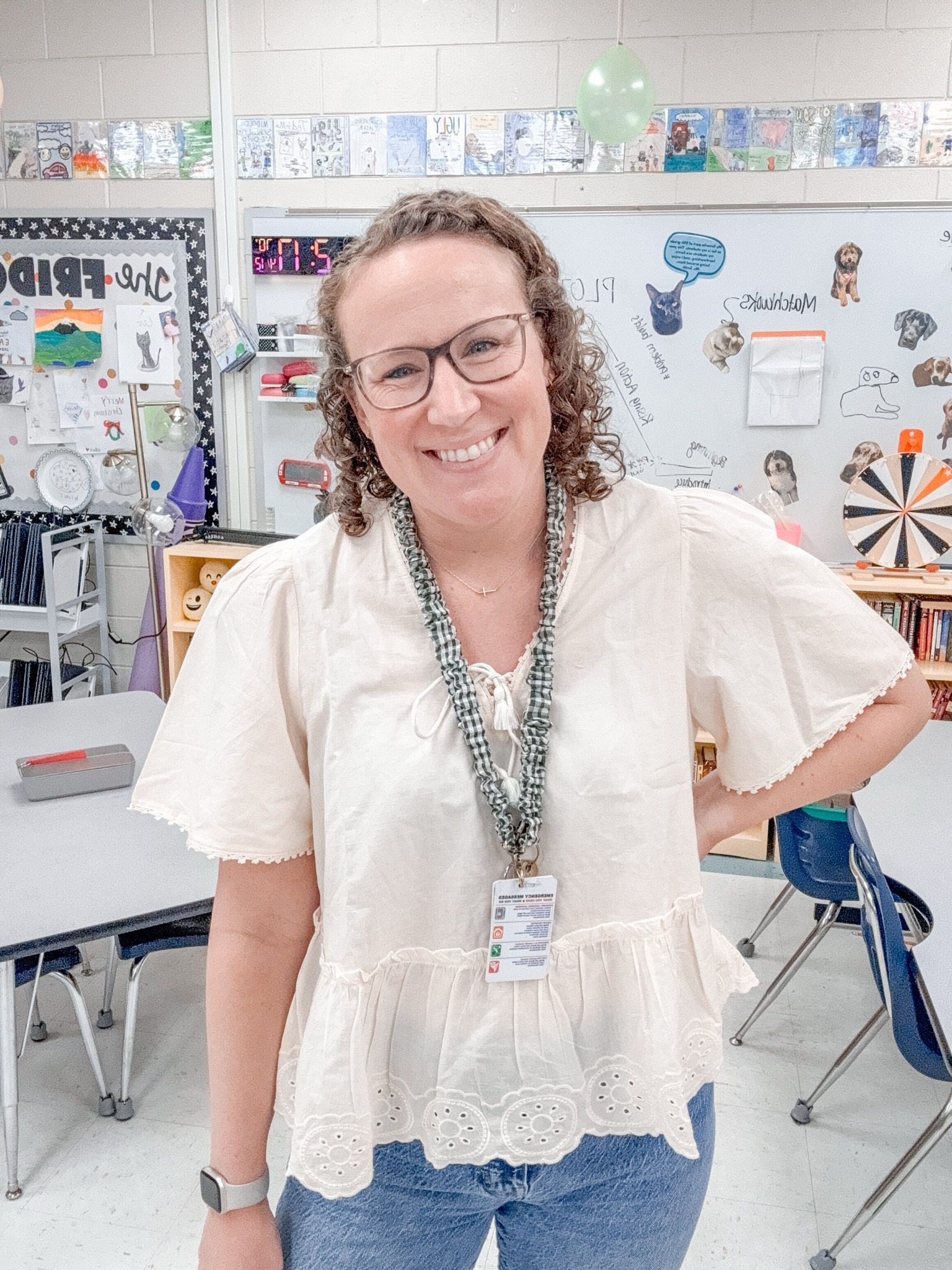 This walmart top is a new fav. Runs TTS  

#LTKWorkwear #LTKStyleTip #LTKFindsUnder50