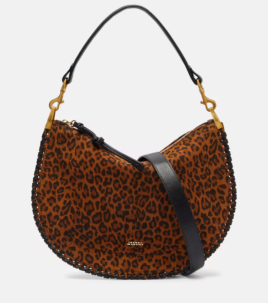 Isabel Marant Oskan S号绒面革单肩包 | Mytheresa (INTL)