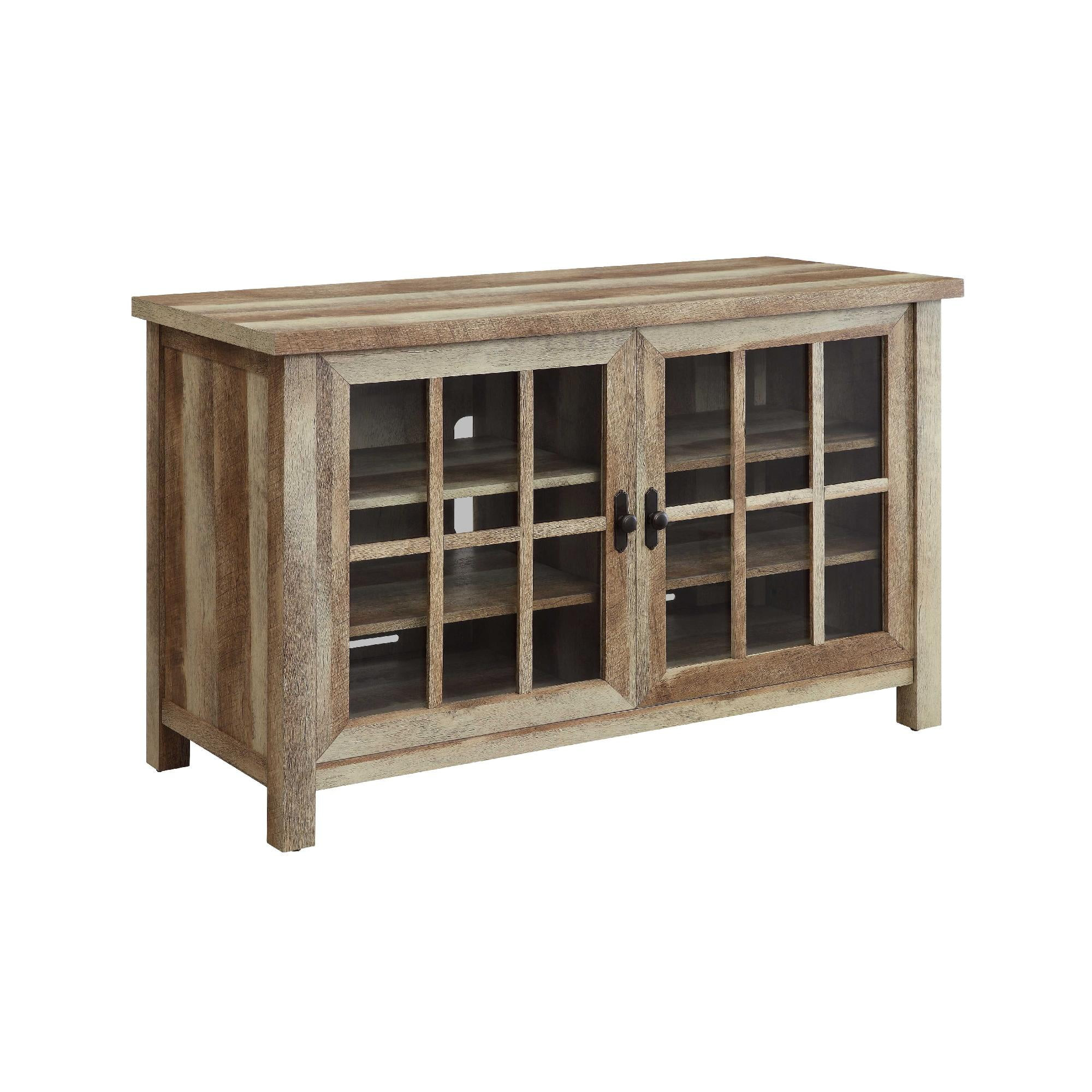 Better Homes & Gardens Oxford Square TV Stand for TVs up to 55", Weathered - Walmart.com | Walmart (US)
