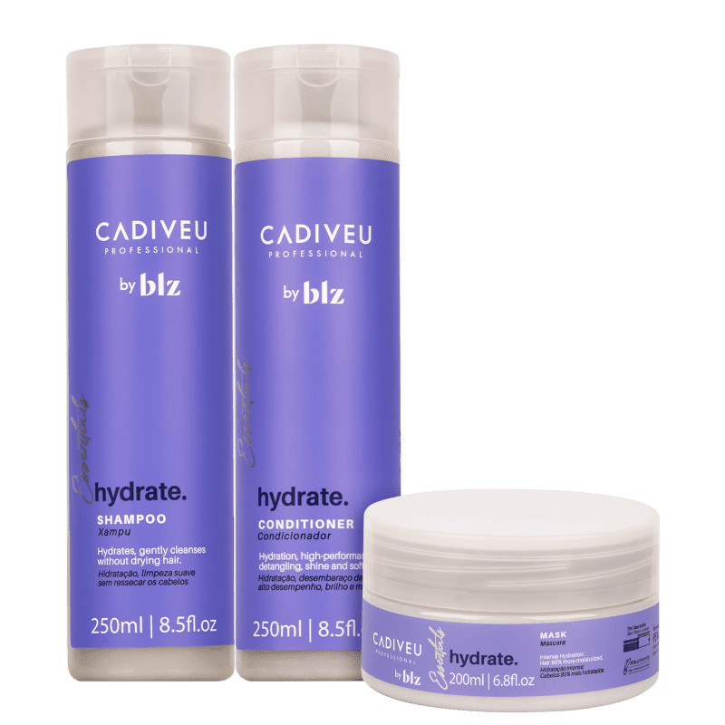 Kit Cadiveu Professional Essentials Hydrate by BLZ (3 Produtos) | Beleza Na Web (BR)