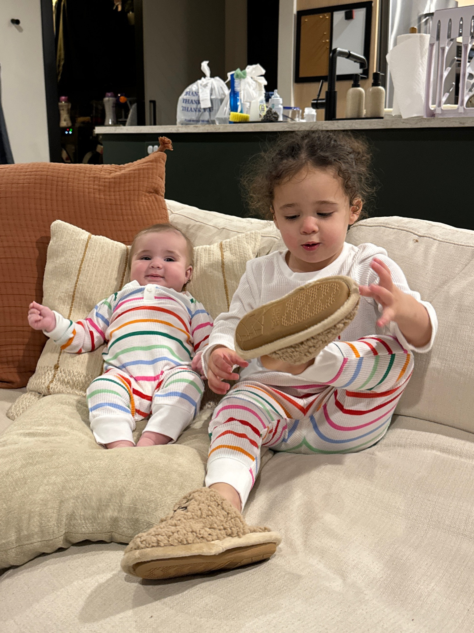 Target baby and toddler Christmas pajamas 
Toddler Christmas slippers 

#LTKHoliday #LTKSeasonal #LTKkids