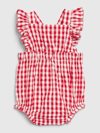 Baby Apron Shorty One-Piece | Gap (US)