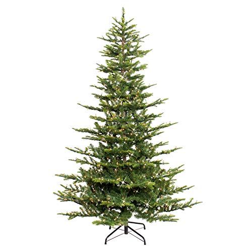 Puleo International 7.5 Foot Pre-Lit Aspen Fir Artificial Christmas Tree with 700 UL Listed Clear Li | Amazon (US)