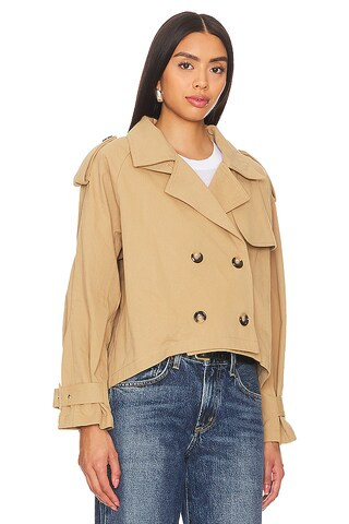 Emma Jacket in Khaki | Revolve Clothing (Global)