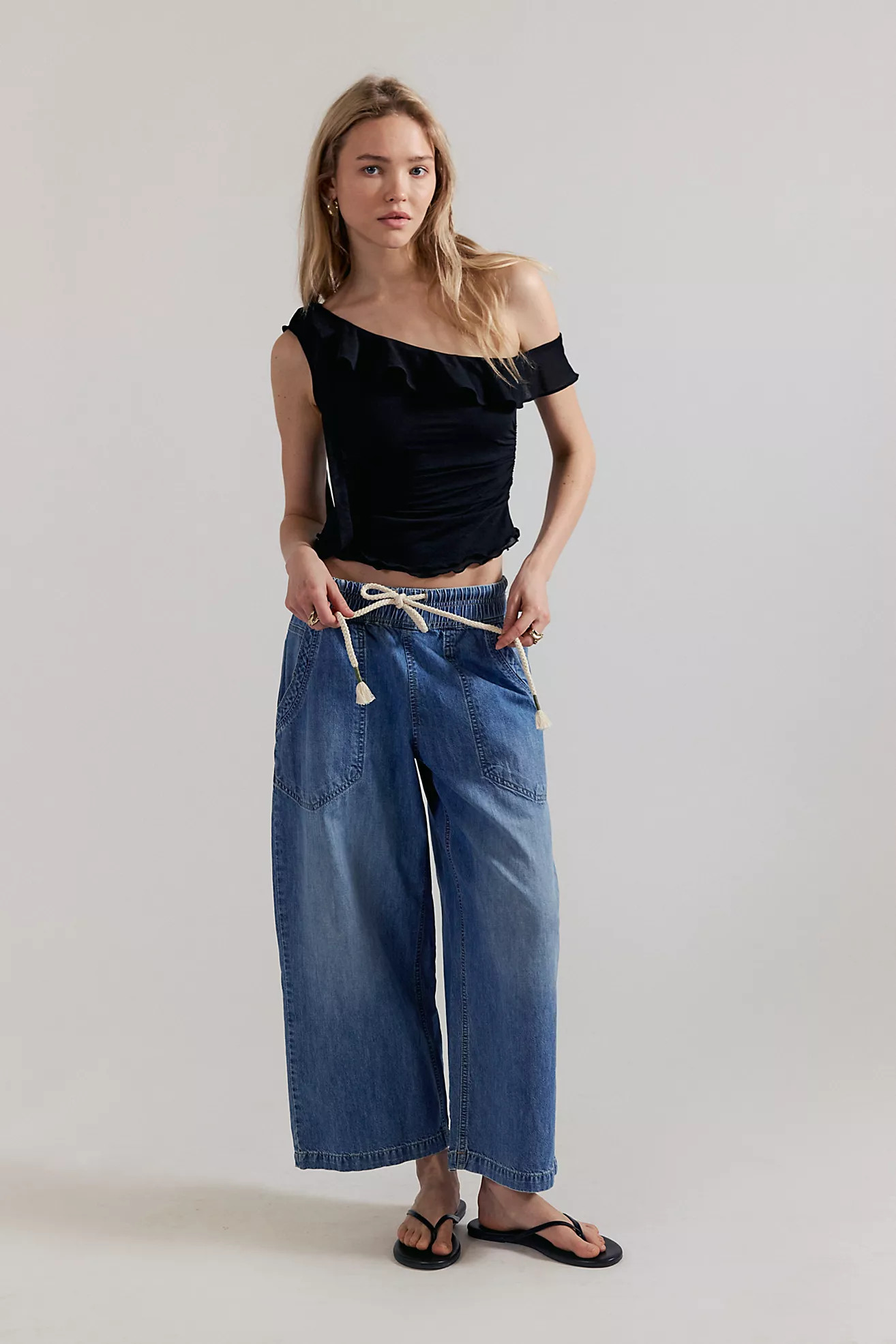We The Free Easy Peasy Pull-On Jeans | Free People (Global - UK&FR Excluded)